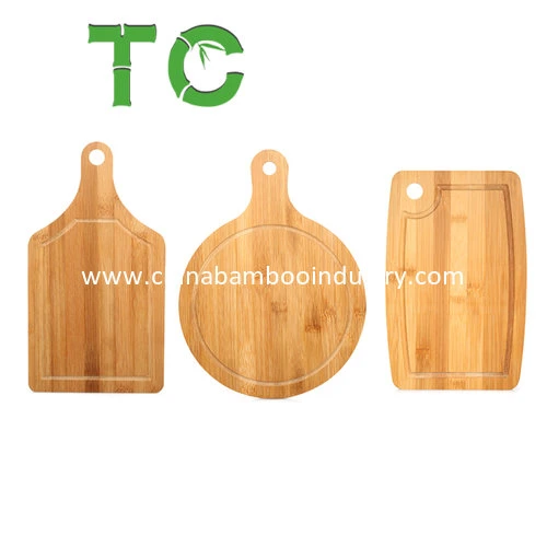 Customized Shape Bamboo Cutting Board Chopping Board Pizza Fruit Plates Wooden Baking Tray Sushi Cutting Board Platter Cake Bakeware Tools