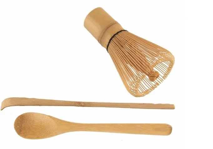 Durable and Sustainable Japanese Style Bamboo Chasen Tea Accessories Matcha Whisk Brush Tool Tea Traditional Scoop